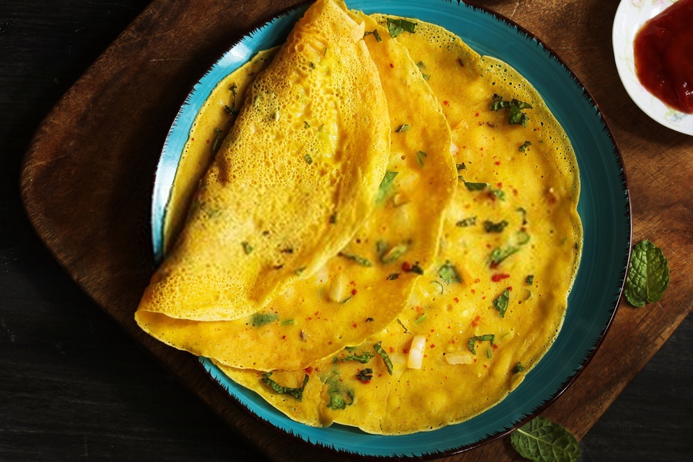 Besan Cheela for Healthy Indian Breakfast