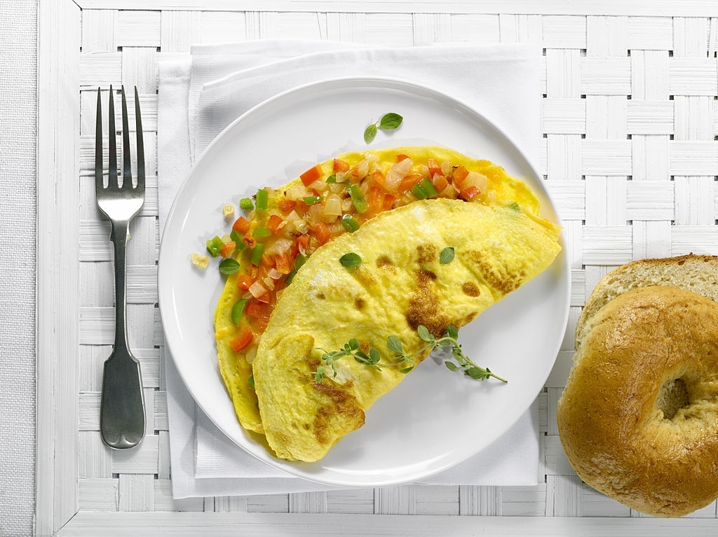 Omelette for Healthy Indian Breakfast